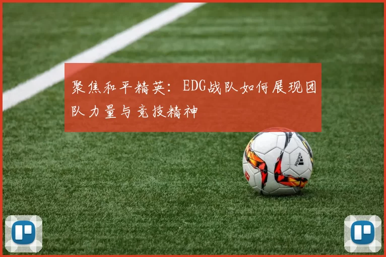 聚焦和平精英：EDG战队如何展现团队力量与竞技精神