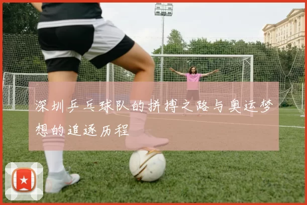 深圳乒乓球队的拼搏之路与奥运梦想的追逐历程